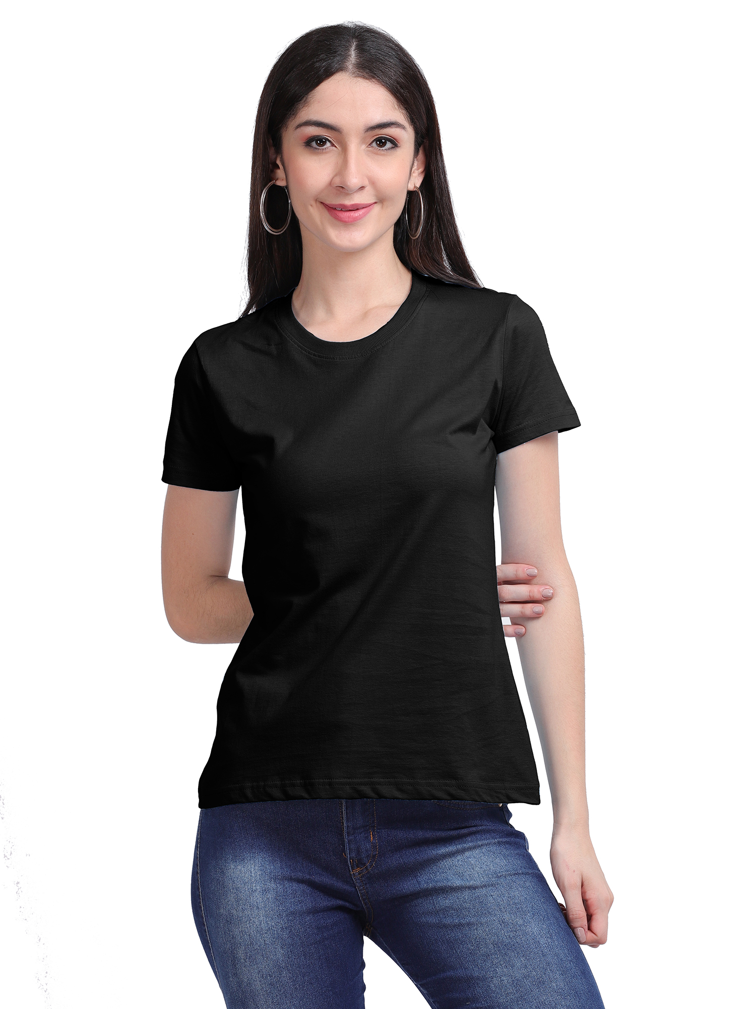 ROUND NECK COTTON T-SHIRT