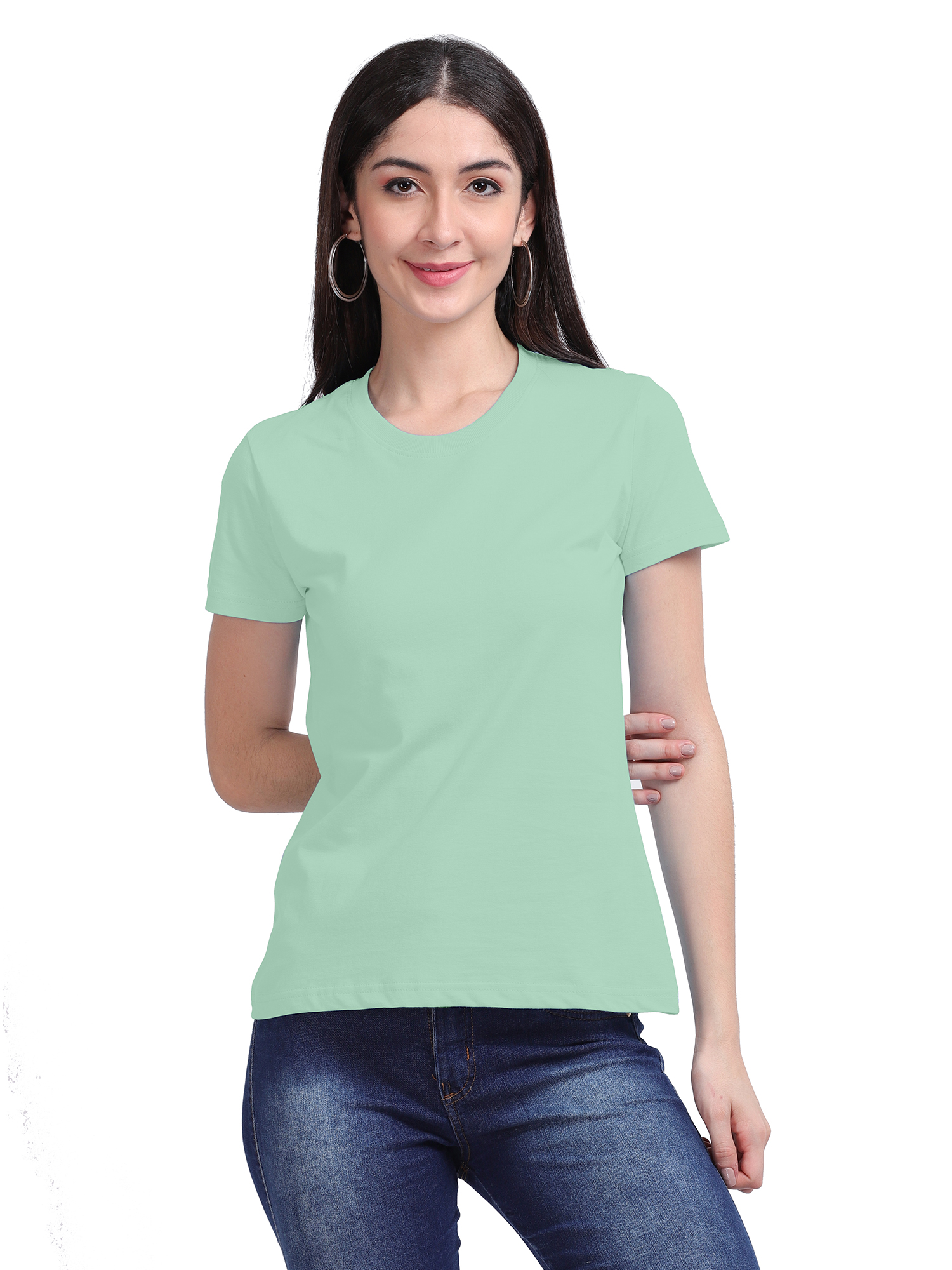 ROUND NECK COTTON T-SHIRT