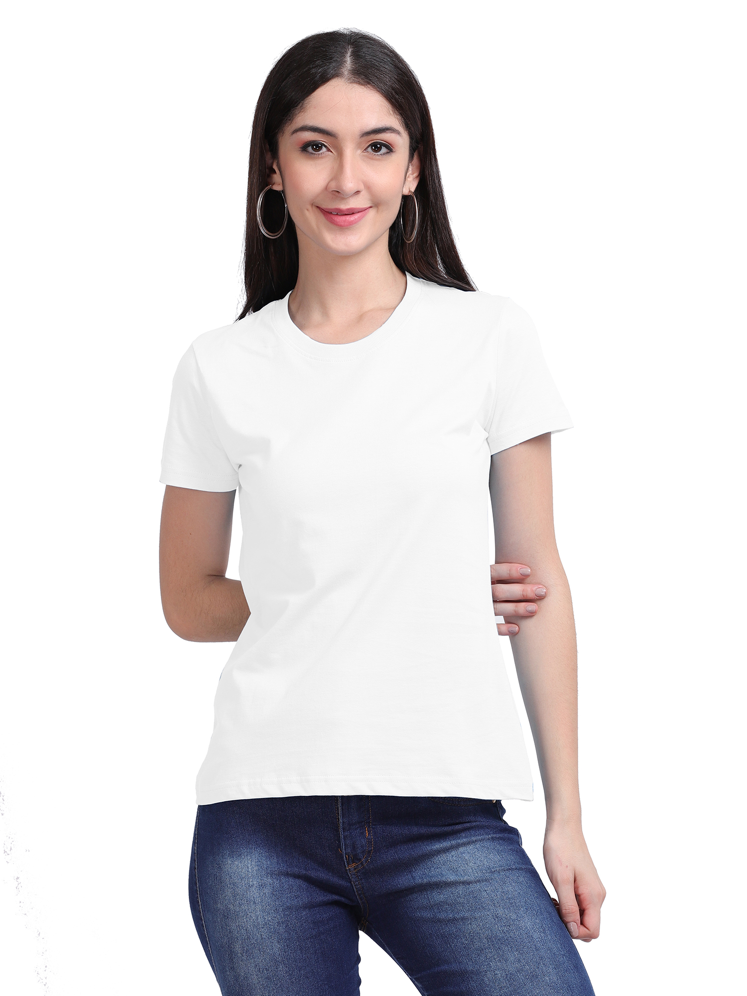 ROUND NECK COTTON T-SHIRT